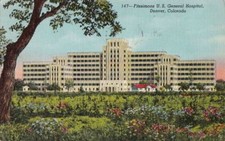 Postcard Fitzsimons US General Hospital Denver CO picture