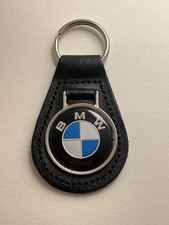 Vintage 1970s BMW Keyring Made In England Renamel picture