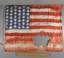 ANTIQUE 42 STAR UNITED STATES OF AMERICA FLAG, 23