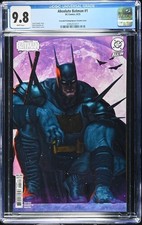 Absolute Batman 1 CGC 9.8 NM DC Comics 7th Ptg Mark SPEARS Variant COVER Key  picture