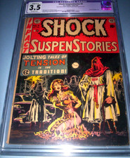 Shock Suspenstories #6 CGC 3.5 1952 #3958767001 picture