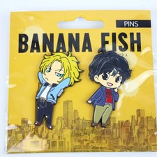 Banana Fish Ash Lynx And Eiji Okumura Enamel Pins Set picture