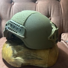 ArmorSource LJD Sniper High Cut Ballistic Helmet IIIA OD Green Team Wendy BOA  picture