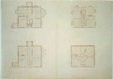 Architecture,House,Floor Plan,Central Heating,Party Wall,HVAC,1830-1860 picture