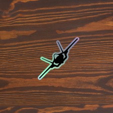 The Lightning II | F-35 Lightning II Holographic sticker picture