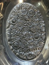 Towle EP Silver Plate rare Scalloped raised flower design  picture