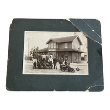 WOW c1910 Train Depot Railroad Station ANAHEIM California CA Orange County Photo picture
