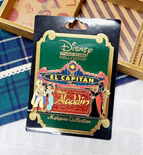 Disney DSSH El Capitan Theatre Marquee Collection Aladdin Pin LE300 2016 picture