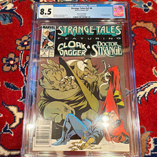 Strange Tales #26 CGC 8.5 (1987) Marvel Comics Newsstand Cloak & Dagger picture
