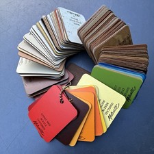 Rare Vintage 1970’s Laminate Salesman Sample Cards Formica Melamite Color Retro picture