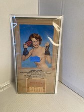 Vintage 1951 Marine Diner Dallastown Pa Pin Up Calendar Clare Bud Ness picture
