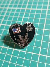 Vtg 1993 VFW Washington State Silver Tone Lapel Pin picture