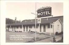 RPPC Hill City South Dakota Harney Peak Motel Roadside 1950s picture