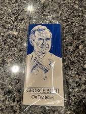 Original George Bush Campaign Flyer Brochure - 