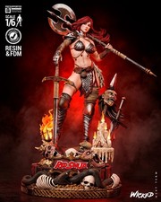 1:8 Red Sonja Fan Art UNPAINTED High Quality Garage Kit picture