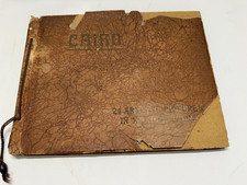 Antique Cairo 24 Artistic Pictures in Heliogravure Souvenir 1920's Inscription  picture