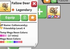 Fallow Deer Mega FR- Adopt Me picture
