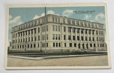 High School Building ~ Williamsport Pennsylvania PA ~ Antique 1910s Postcard picture