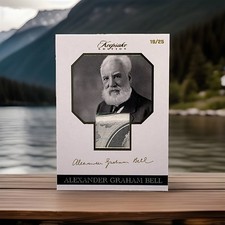 2023 Keepsake Historical Edition Alexander Graham Bell Time Period Relic picture