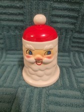 Vintage 1962 Holt Howard Christmas Santa Head Bell Japan Works picture