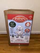 2' Misfit Spotted Elephant Rudolph the Red Nosed Reindeer Christmas Decor NEW picture