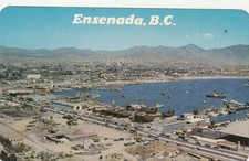 Postcard 1960s Ensenada BC Mexico Panoramic City View Port Harbor A 7773 picture