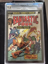 Fantastic Four #148 (Marvel, 1974) CGC 9.6  frightful four  white  picture