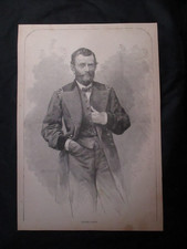 1894  Harper's Weekly Civil War Print - 