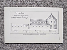 Vincent's Restoration of Constantinian Church Bethlehem - Vintage Print - 1941 picture