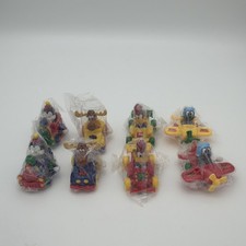 Vintage Universal Wind Up Toys Lot 8 Bullwinkle Rocky Chilly Willy Woodpecker picture