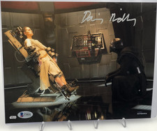 DAISY RIDLEY AUTO PHOTO 8x10 BECKETT w COA Signed STAR WARS THE FORCE AWAKENS picture