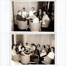 ID'd x2 LOT c1960s Formal Dinner Dance 7