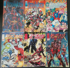 WILDCATS #1 / STORMWATCH #0 & 1 (1992) IMAGE COMICS SET OF 6 ISSUES JIM LEE picture