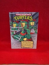 TEENAGE MUTANT NINJA TURTLES Street Collectors Edition #1 FAN CLUB MINI COMIC picture