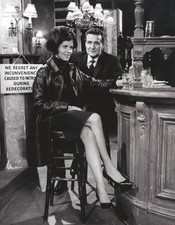 Patrick Macnee Honor Blackman The Avengers 8x10 giclee photo  picture