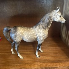 Dapple Gray Proud Arabian Mare Breyer Horse No Box picture