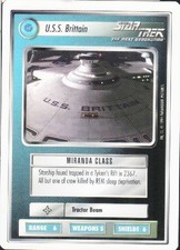 U.S.S. Brittain - Premiere 95 - Star Trek CCG 1E picture