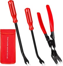3 Piece Automotive Trim Removal Tool Set for Clips and Fasteners picture