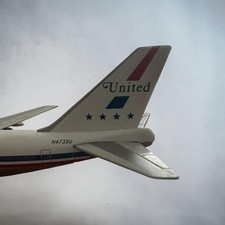 United 747 Stars and Bars Livery 1:400 scale by Gemini Jets  picture