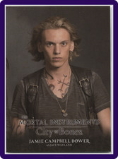 JAMIE CAMPBELL BOWER 2013 LEAF THE MORTAL INSTRUMENTS CITY OF BONES ⌁ #5 picture
