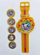 Bandai DX Yo-kai Watch Dream Golden Treasure V5 w/ 5 Medals Tested Working Japan picture