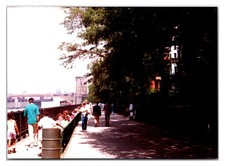 Vintage 1990s - Brooklyn Heights New York City - Snap Shot Photo (3.5in X 5in) picture