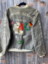 vintage 1950s COLD WAR Souvenir / Tour Jacket Baumholder Germany 
