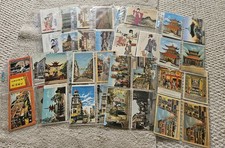 Vintage San Francisco Chinatown Small Collection Postcards Streets Markets Adver picture