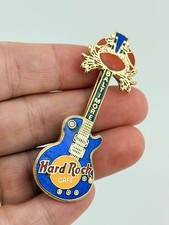 Vintage Hard Rock Cafe Baltimore Maryland Blue Crab Guitar Pin picture