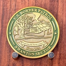 US Border Patrol Swanton Sector Protecting North Country Challenge Coin W#31 picture
