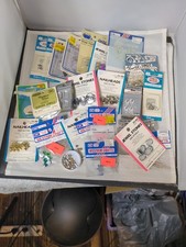 HUGE Vintage Craft Supplies 25+ Packs Westrim & Dritz Nailheads, Jewels Lot #1 picture