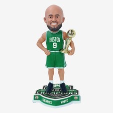 Derrick White Boston Celtics 2024 NBA Champions Green Jersey Bobblehead NBA picture