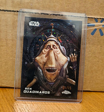 Topps 2026 Topps Chrome Star Wars Ben Quadinaros Serial Numbered 01/15 picture