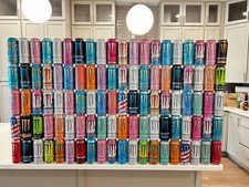 100 Empty Monster Cans Collection- Rare Assorted Lot- Collectibles picture
